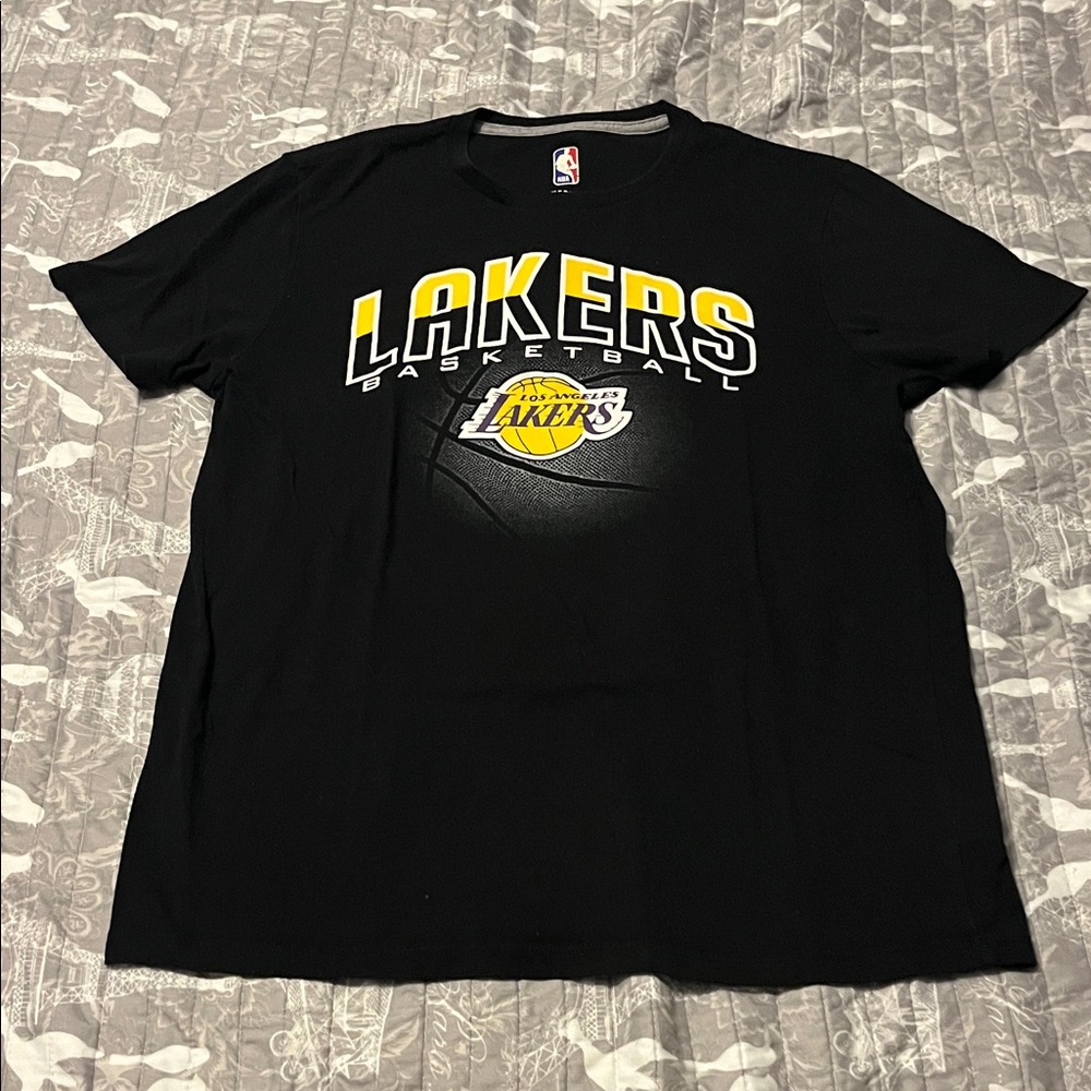 NBA Black T-Shirt with Iconic Logo